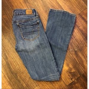 American Eagle Skinny Kick Bootcut Jeans sz 2